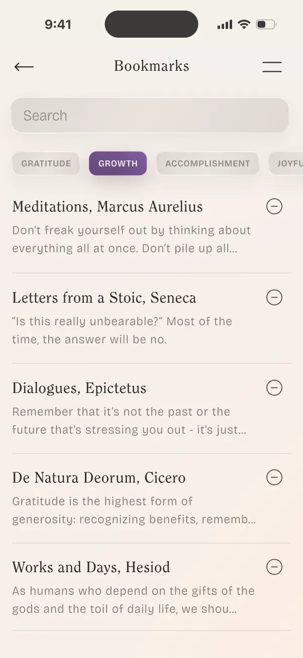 Save your favorite insights