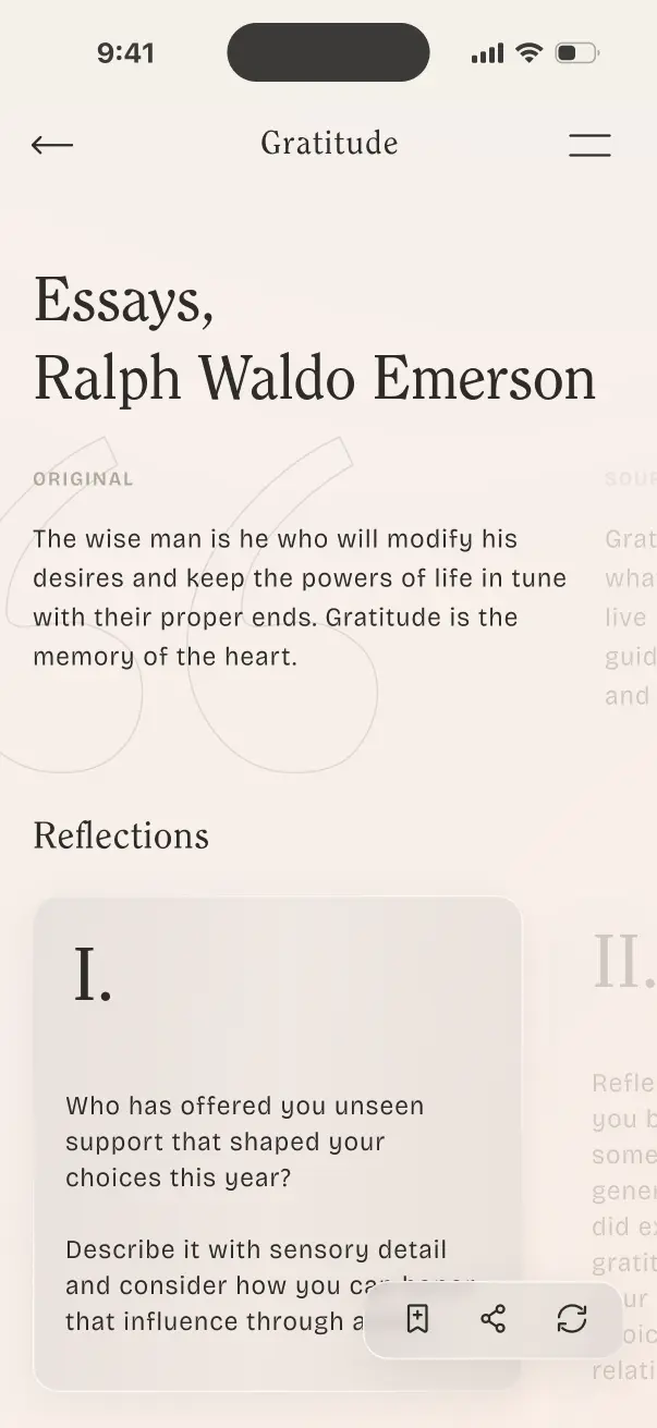 Philosophical passages